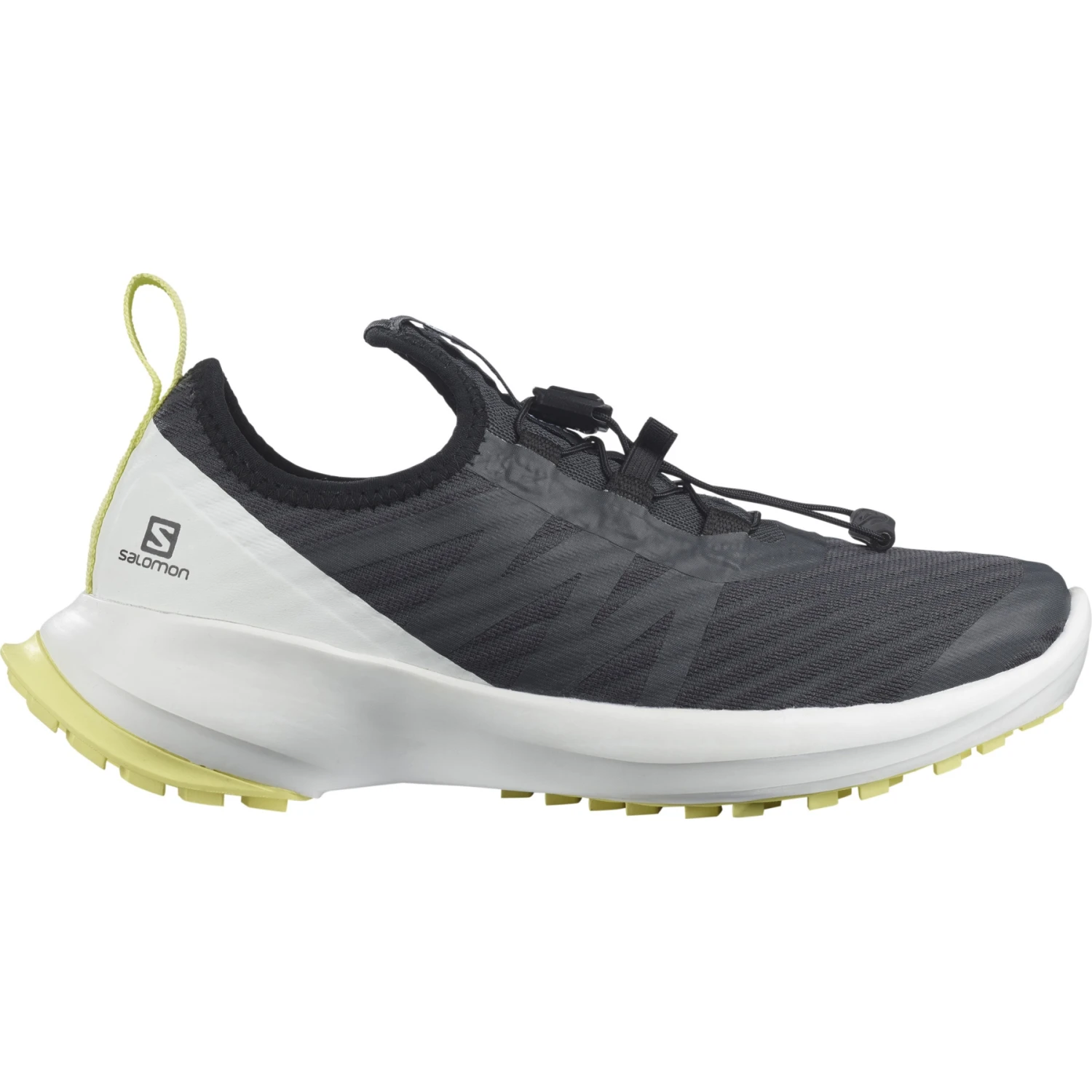 Salomon Sense Flow Junior Trail Running Shoes - Ebony/white/charlock 2 Salomon Sense Flow Junior Trail Running Shoes - Ebony/white/charlock - Afbeelding 2