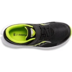 Saucony Kinvara 13 A/C Boy's Running Shoes - Black/lime -Sportwinkel saucony kinvara 13 a c boy s running shoes black lime 4 1126812