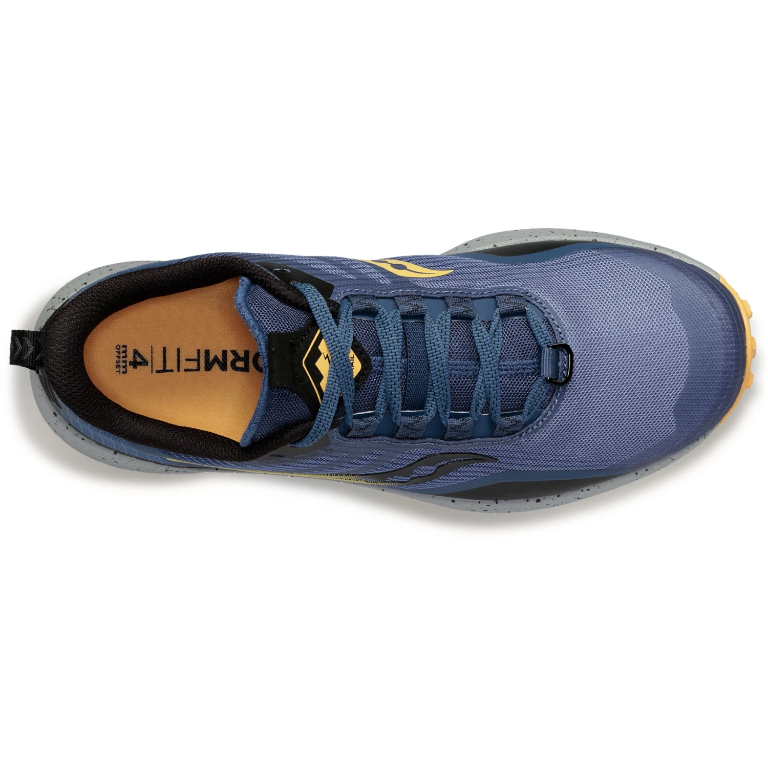 Saucony Peregrine 12 Women Trail Shoe - Basin/gold 4 Saucony Peregrine 12 Women Trail Shoe - Basin/gold - Afbeelding 4