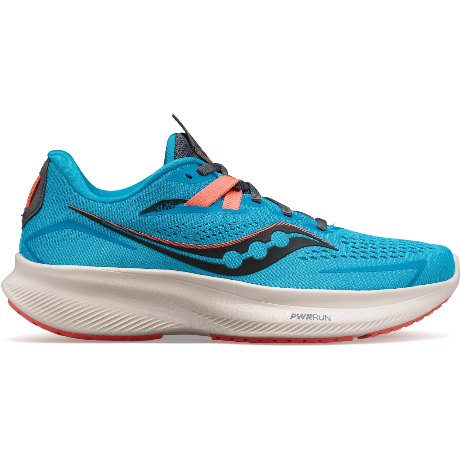 Saucony Ride 15 Women Road Shoe - Ocean/shadow 2 Saucony Ride 15 Women Road Shoe - Ocean/shadow - Afbeelding 2