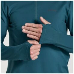 Saucony Solstice 1/4 Zip Shirt - Lagoon -Sportwinkel saucony solstice 1 4 zip shirt lagoon 1 1330242