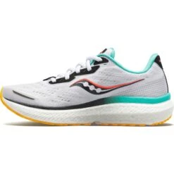 Saucony Triumph 19 Women's Running Shoes - White/black/vizi 7 Saucony Triumph 19 Women's Running Shoes - White/black/vizi -Sportwinkel saucony triumph 19 womens running shoes white vizi 5 1280634