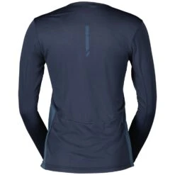 SCOTT Endurance Tech Dames Shirt Met Lange Mouwen - Dark Blue/metal Blue -Sportwinkel scott running endurance tech womens long sleeve shirt dark blue metal blue 2 1407591