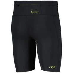 SCOTT RC Run Hardloopshorts - Zwart/geel -Sportwinkel scott running rc run tight shorts black yellow 2 1408044