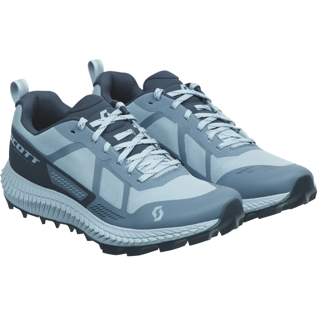 SCOTT Supertrac 3 Women's Running Shoes - Glace Blue/bering Blue 2 SCOTT Supertrac 3 Women's Running Shoes - Glace Blue/bering Blue - Afbeelding 2