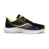 Saucony Kinvara 13 Boys Running Shoes - Black/lime