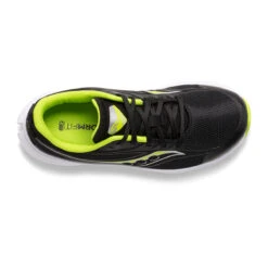 Saucony Kinvara 13 Boys Running Shoes - Black/lime -Sportwinkel sk265520 4 1328603