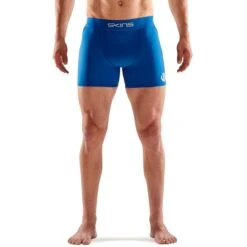 SKINS 1-Series Fitness Half Tights - Bright Blue
