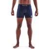 SKINS 1-Series Fitness Half Tights - Navy Blue