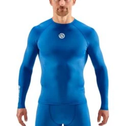SKINS 1-Series Shirt Met Lange Mouwen - Bright Blue