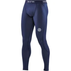SKINS 1-Series Tights - Navy Blue -Sportwinkel skins 1 series long tights navy blue 2 1495330