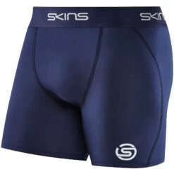 SKINS 1-Series Fitness Half Tights - Navy Blue -Sportwinkel skins 1 series shorts navy blue 1 1393733