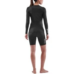 SKINS 1-Series Dames Shirt Met Lange Mouwen - Zwart -Sportwinkel skins 1 series women long sleeve shirt black 6 1392560