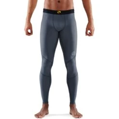 SKINS 3-Series Long Tights - Charcoal