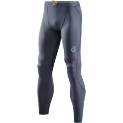SKINS 3-Series T&R Long Tights - Charcoal -Sportwinkel skins 3 series t r long tight charcoal 1 1390539