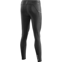SKINS 3-Series Dames Pocket Long Tights - Zwart -Sportwinkel skins 3 series women pkt long tight 3 1494911