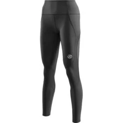 SKINS 3-Series Dames Skyscraper Tights - Zwart -Sportwinkel skins 3 series women skyscraper tights black 1 1393622