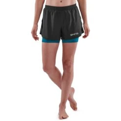 SKINS 3-Series X-Fit Shorts Dames - Zwart
