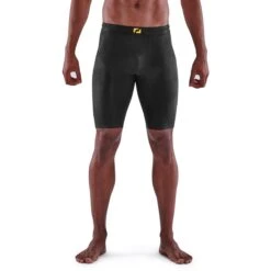 SKINS 5-Series Hardloop-Half-Tights - Zwart
