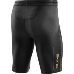 SKINS 5-Series Hardloop-Half-Tights - Zwart -Sportwinkel skins 5 series half tights black 2 1393474
