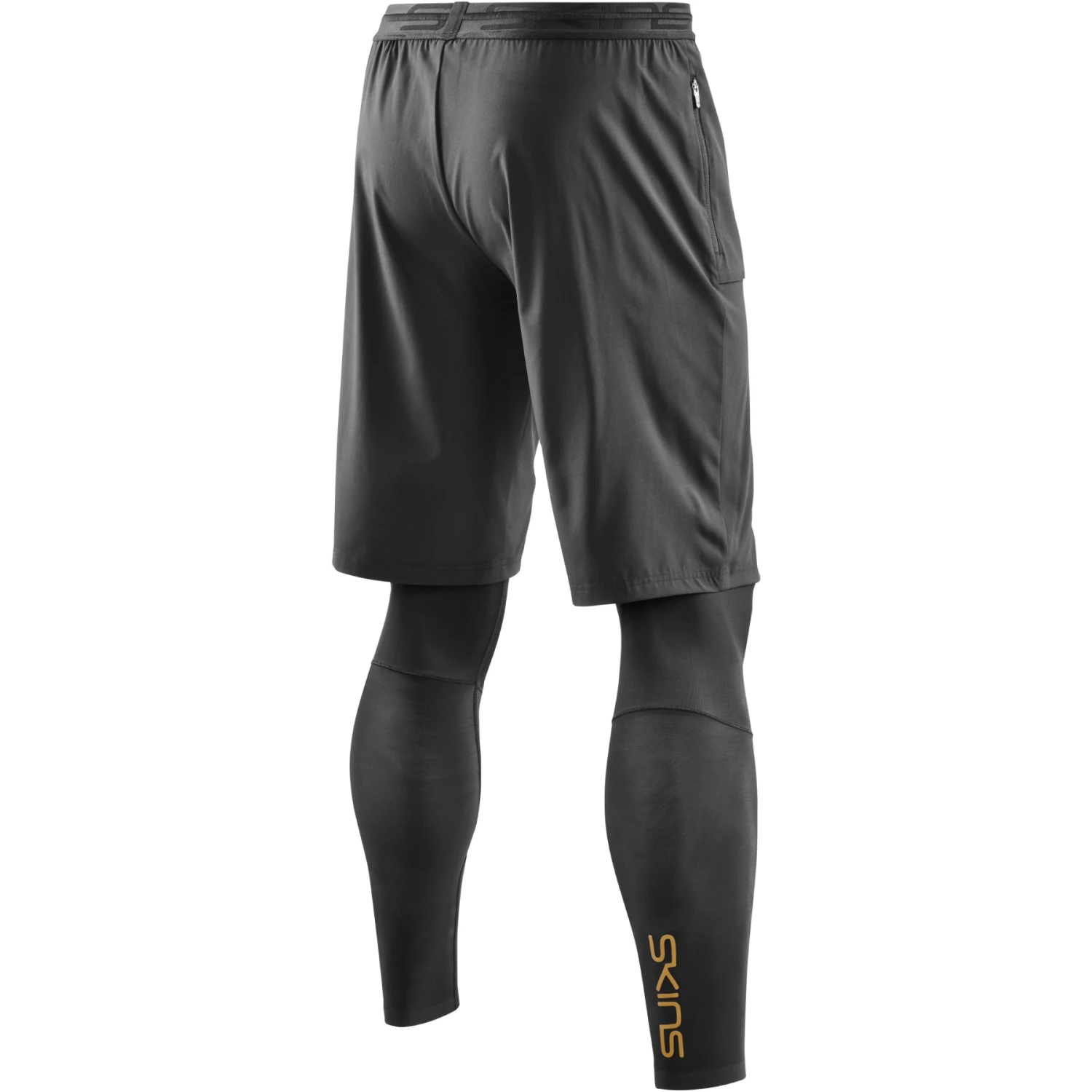 SKINS 5-Series Superpose Tights - Zwart 4 SKINS 5-Series Superpose Tights - Zwart - Afbeelding 4