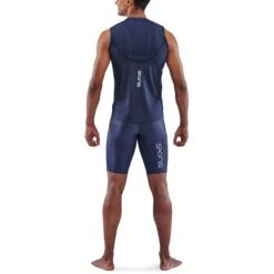 SKINS 3-Series Tanktop - Navy Blue -Sportwinkel skins activewear 3 series men tank top navy blue 2 942128