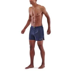 SKINS 3-Series 4" Hardloopshort - Navy Blue 7 SKINS 3-Series 4" Hardloopshort - Navy Blue -Sportwinkel skins activewear men 3 series run shorts navy blue 3 892253