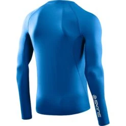 SKINS 1-Series Shirt Met Lange Mouwen - Bright Blue -Sportwinkel skins compression 1 series long sleeve top bright blue 2 1130855