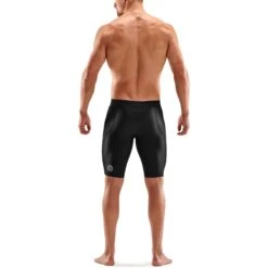 SKINS 3-Series Hardloop-Half-Tights 400 - Black/Stars -Sportwinkel skins compression 3 series halftights 400 black stars 5 1131318