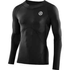 SKINS 3-Series 400 Shirt Met Lange Mouwen - Black/Stars