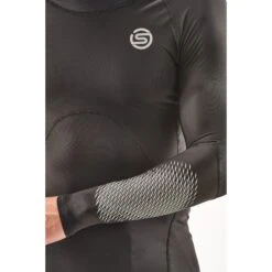SKINS 3-Series 400 Shirt Met Lange Mouwen - Black/Stars -Sportwinkel skins compression 3 series long sleeve top 400 black stars 3 1131623