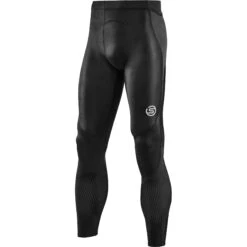 SKINS 3-Series Long Tights 400 - Black/Stars -Sportwinkel skins compression 3 series long tights 400 black stars 1 1131390