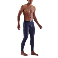 SKINS 3-Series Thermo Legging - Navy Blue -Sportwinkel skins compression 3 series men thermal long tights black 4 892789