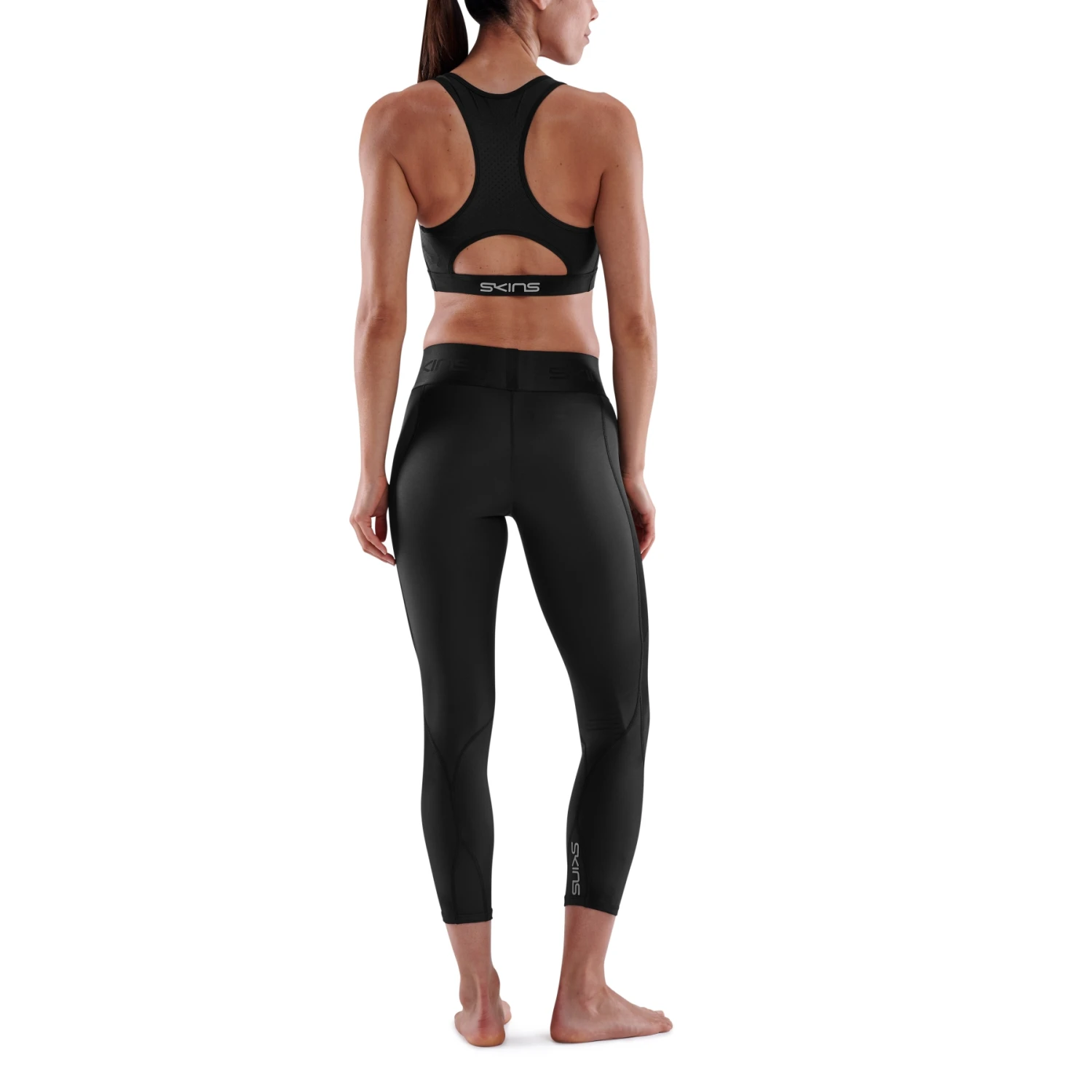 SKINS Compression Dames 3-Series Long Tights - Zwart 6 SKINS Compression Dames 3-Series Long Tights - Zwart - Afbeelding 6