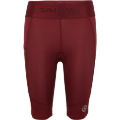 SKINS Compression 3-Series Fitness Half Tights Dames - Burgundy