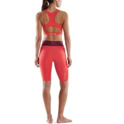SKINS Compression 3-Series Fitness Half Tights Dames - Spark -Sportwinkel skins compression 3 series women half tights spark 2 941742