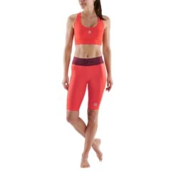 SKINS Compression 3-Series Fitness Half Tights Dames - Spark -Sportwinkel skins compression 3 series women half tights spark 3 941743