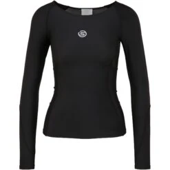 SKINS 3-Series Dames Shirt Met Lange Mouwen - Zwart -Sportwinkel skins compression 3 series women long sleeve top black 1 941776
