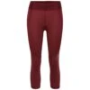 SKINS Compression 3-Series Thermal 3/4 Tights Women - Burgundy