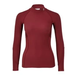 SKINS Compression 3-Series Thermoshirt Dames - Burgundy
