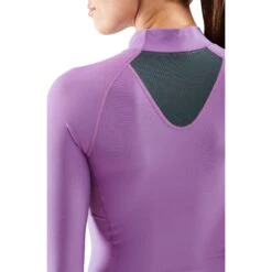 SKINS Compression 3-Series Thermoshirt Dames - Amethyst -Sportwinkel skins compression 3 series womens thermal long sleeve top amethyst 5 1067608