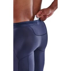 SKINS 5-Series Long Tights - Zwart -Sportwinkel skins compression 5 series men long tights navy blue 4 893668 1