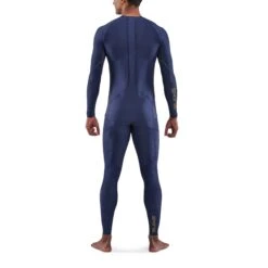 SKINS 5-Series Top Shirt Met Lange Mouwen - Navy Blue -Sportwinkel skins compression 5 series men top long sleeve navy blue 6 893707