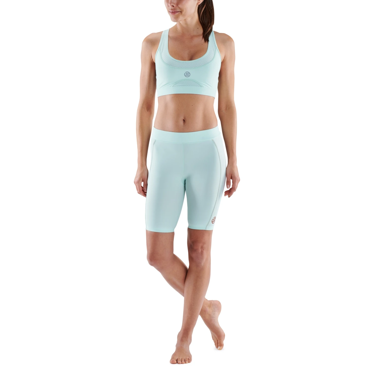 SKINS Compression 5-Series Half Tights Dames - Opal 4 SKINS Compression 5-Series Half Tights Dames - Opal - Afbeelding 4