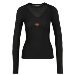 SKINS 5-Series Dames Shirt Met Lange Mouwen - Zwart -Sportwinkel skins compression 5 series women top long sleeve black 1 894137