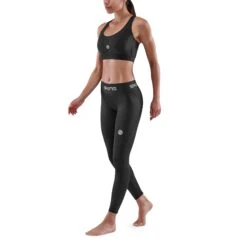 SKINS 1-Series 7/8 Long Tights Dames - Zwart -Sportwinkel skins compression women 1 series 7 8 long tights black 3 893084