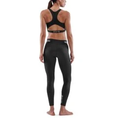 SKINS 1-Series 7/8 Long Tights Dames - Zwart -Sportwinkel skins compression women 1 series 7 8 long tights black 5 893086