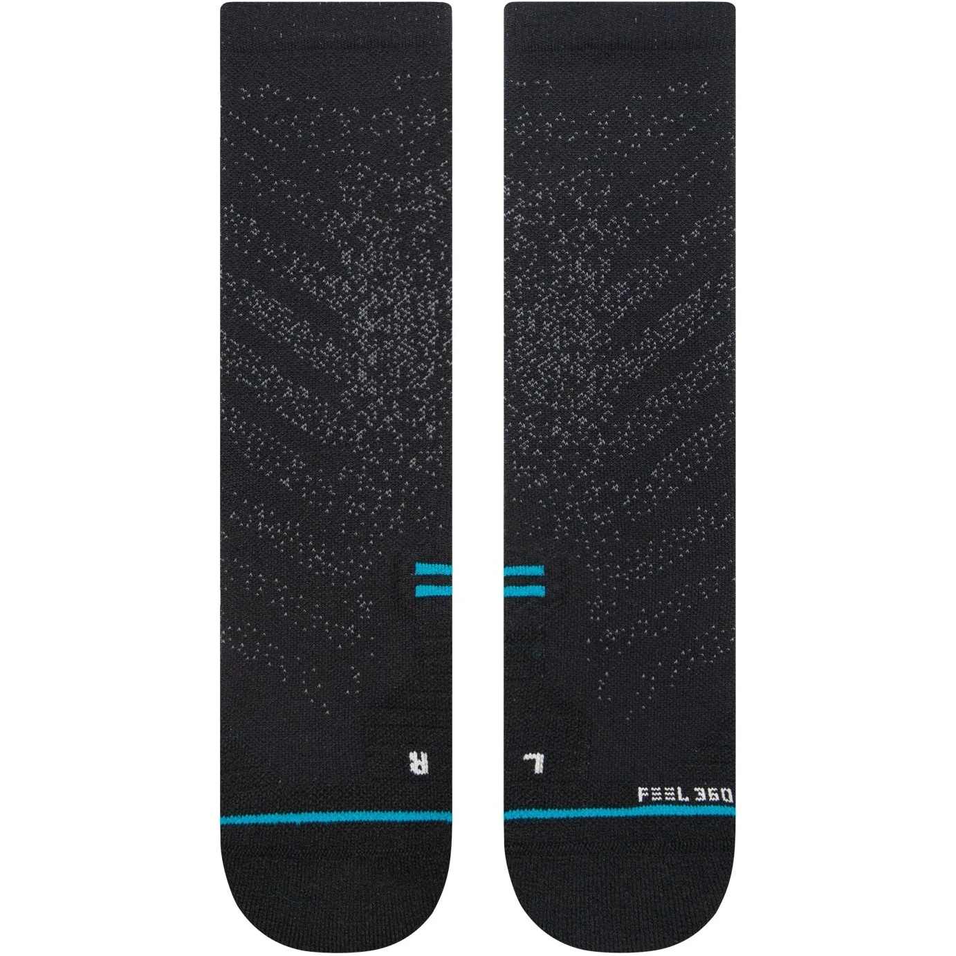 Stance Athletic Crew Sokken - Zwart 2 Stance Athletic Crew Sokken - Zwart - Afbeelding 2