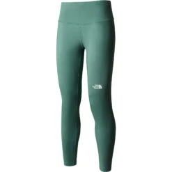 The North Face Flex High Rise 7/8 Tights Dames - Dark Sage -Sportwinkel the north face womens flex high rise 7 8 tights dark sage 3 1552466