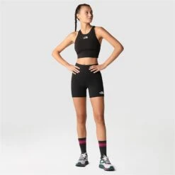 The North Face Movmynt 5" Tight Shorts Dames - TNF Black -Sportwinkel the north face womens movmynt 5 tight shorts tnf black 4 1361942